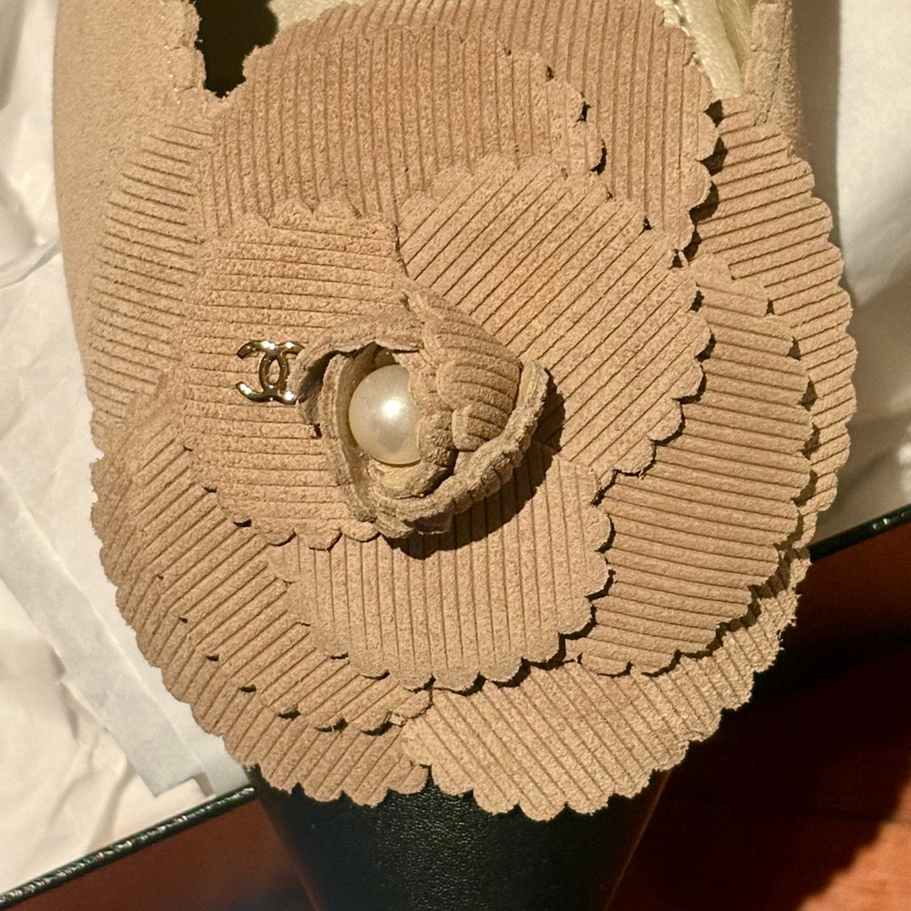 Brand new Chanel point toe ballerina $1300